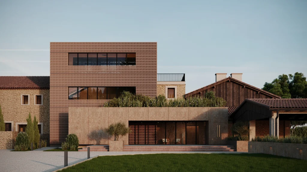 Patio des oliviers, Pascual architecte